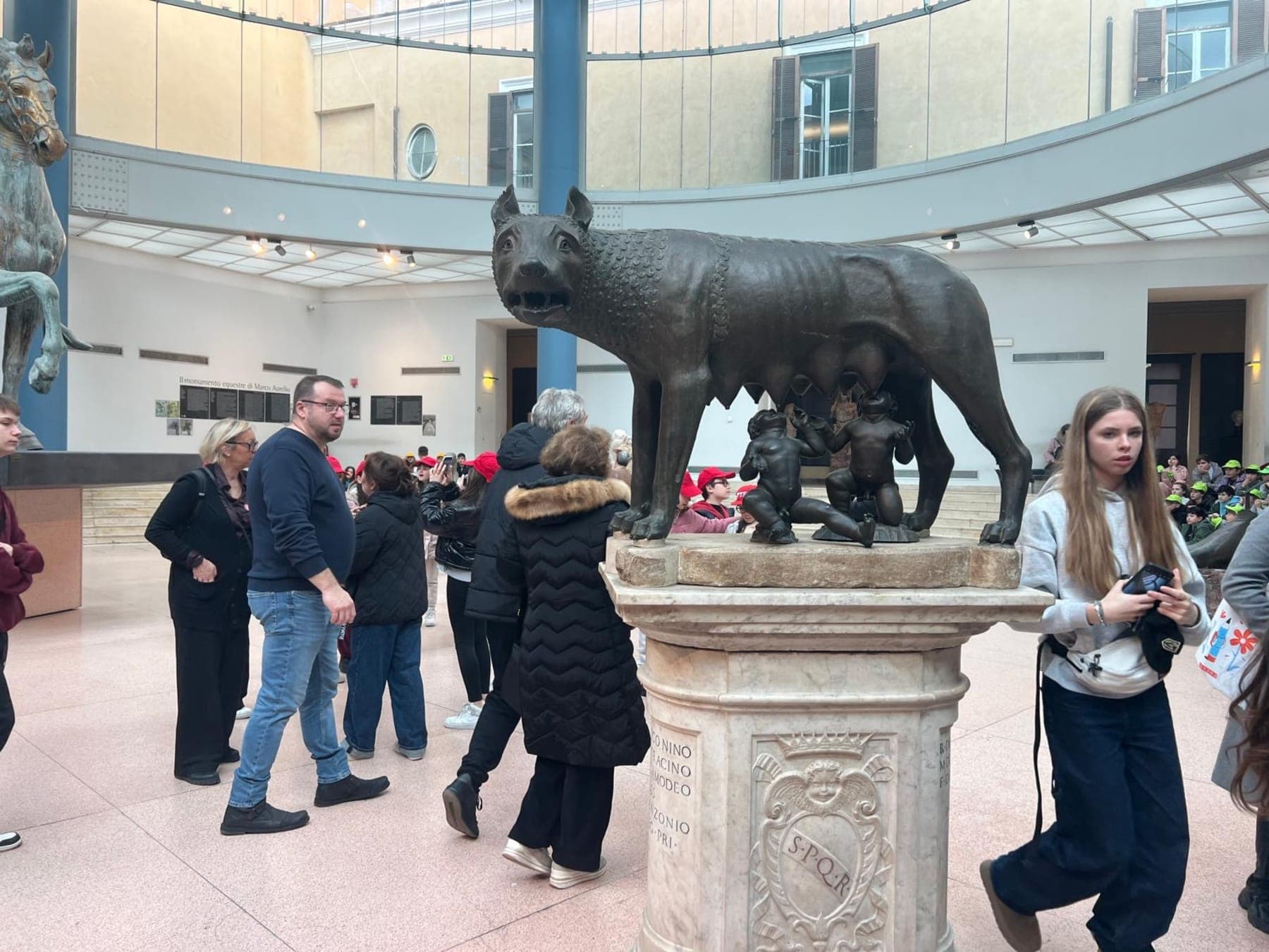Il Vittoriano e Roma dall'alto a Roma